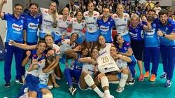 Divulgação/MTC / Minas vence Sesi-Bauru pela segunda vez e se classifica para à final da Superliga Feminina.