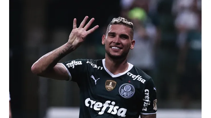 Foto: Ettore Chiereguini/AGIF | Rafael Navarro marcou quatro dos oito gols do palmeiras na partida