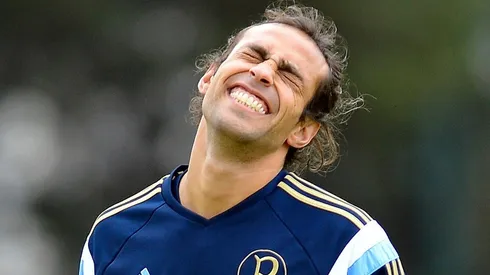 Foto: Mauro Horita/AGIF - Valdívia comemorou a goleada do Verdão.