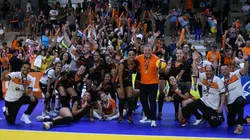 Osvaldo F./Divulgação/ São Caetano bate o Brusque na final da Superliga Feminina B e conquista o título da competição.