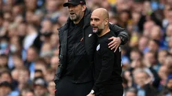 Klopp e Guardiola protagonizaram um grande jogo entre suas equipes no último fim de semana