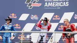 Mirco Lazzari gp/Getty Images - Pódio no GP das Américas deste domingo