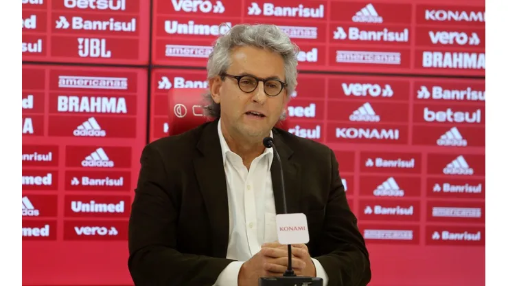 Foto: Ricardo Duarte/Internacional/Divulgação - Papaléo Zin: dirigente atualizou a busca por reforços do Colorado