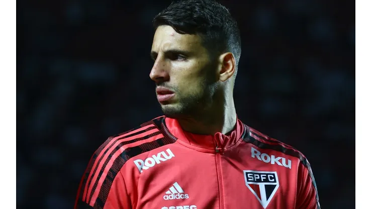 Foto: Marcello Zambrana/AGIF - Calleri mandou recado para torcida após goleada
