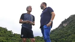 Foto: (Vítor Silva/Botafogo) - Luís Castro tem mantido contato direto com a diretoria do Botafogo para buscar novas contratações no mercado