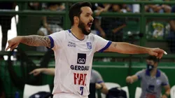 O campeão olímpico William Arjona é um dos mais experientes no time mineiro (Orlando Bento/Minas Tênis Clube)