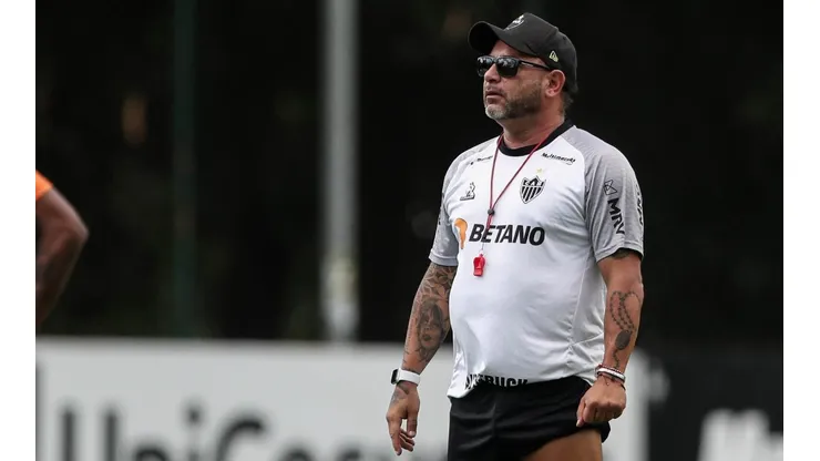 Atlético-MG x Internacional; o técnico Antonio Mohammed quer ser campeão brasileiro ( Foto: Bruno Sousa / Atlético)