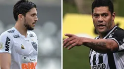 Fotos: Ettore Chiereguini e Thiago Ribeiro/AGIF - Salário de Rabello hoje no Atlético é 1/3 do que recebe Hulk hoje em dia