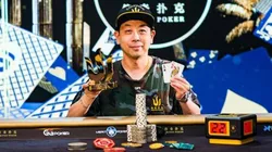 Jogador de Hong Kong que recebeu US$ 1 milhão (Foto: Joe Giron/Triton Poker)