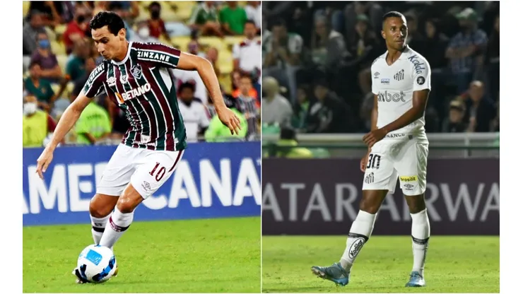 Fluminense x Santos: um jogo de muita história no Brasileirão (Fotos: Mailson Santana/Fluminense FC e Ivan Storti/Santos FC)
