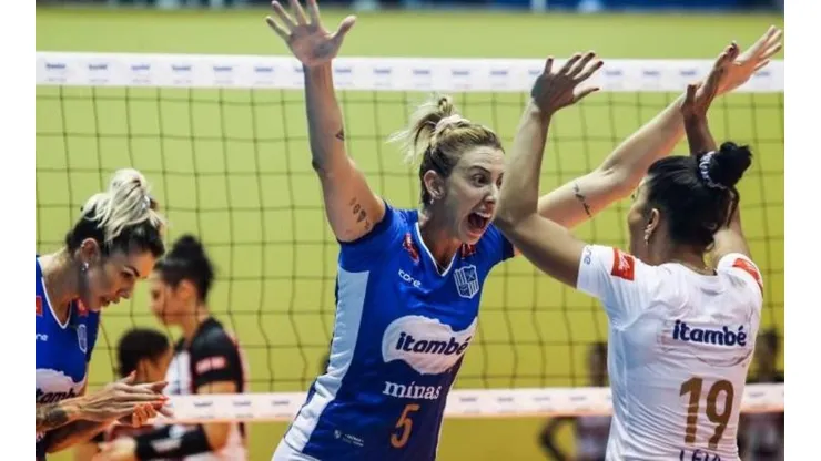 Divulgação / Minas/ Superliga feminina: Saiba onde assistir ao vivo os jogos das semifinais da competição nacional.