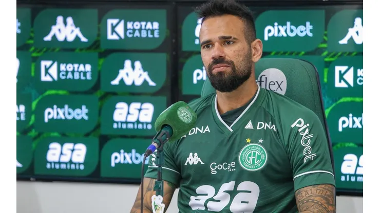 Foto: (Flickr Oficial Guarani/Thomaz Marostegan/Guarani FC) - Leandro Castan, ex-Vasco, foi oficialmente apresentado pelo Guarani nesta quarta (6)