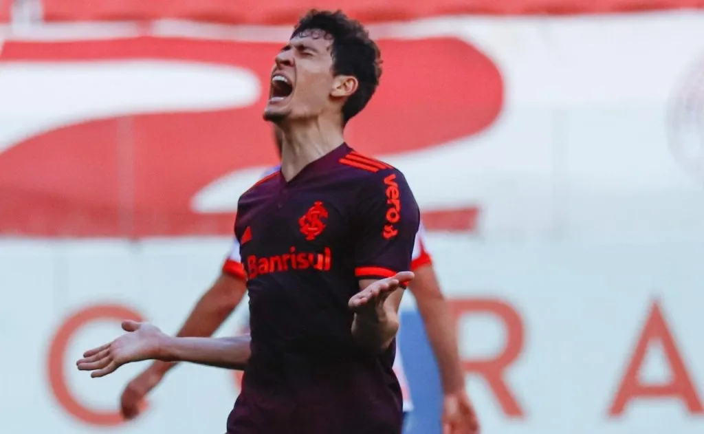 Rodrigo Dourado nos tempos de Inter. Foto: Maxi Franzoi/AGIF