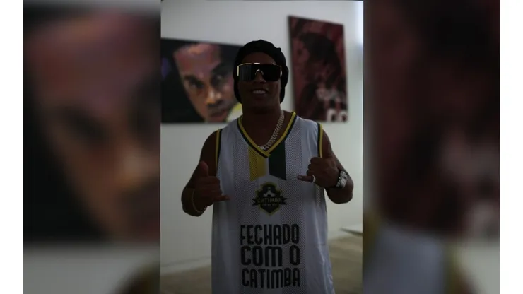 Ronaldinho Gaúcho será embaixador de fantasy game (Foto: Divulgação Catimba)