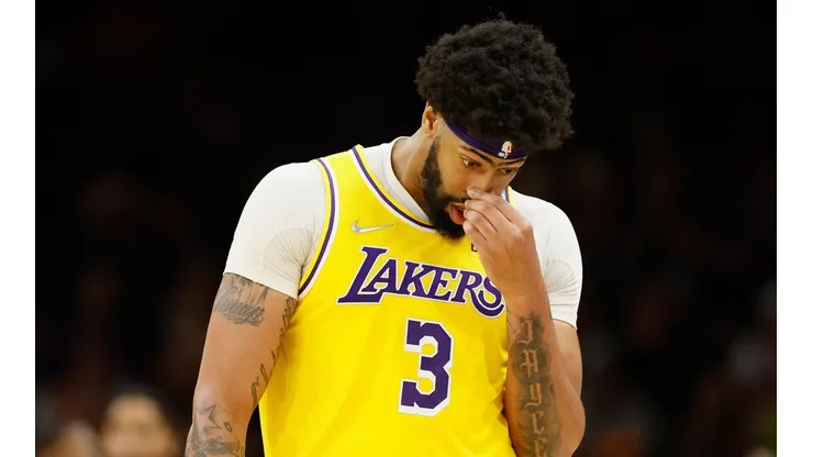 Christian Petersen/Getty Images - Anthony Davis, após jogo contra os Suns