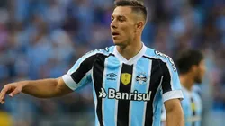 Foto: Pedro H. Tesch/AGIF - Diego Churín: emprestado pelo Grêmio ao Atlético-GO