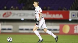 Foto: Nagoya Grampus | Tiago Pagnussat já atuou em sete partidas pelo Nagoya Grampus