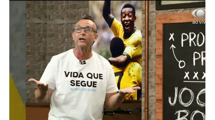 Foto: Reprodução/TV Band - Neto não se conforma com apatia do Corinthians e cobrou saídas de mais 3 jogadores