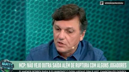 Foto: Reprodução Joven Pan Esportes/YouTube | Mauro Cezar 'dá dura' em parte do elenco flamenguista e cita nomes que deveriam ir embora