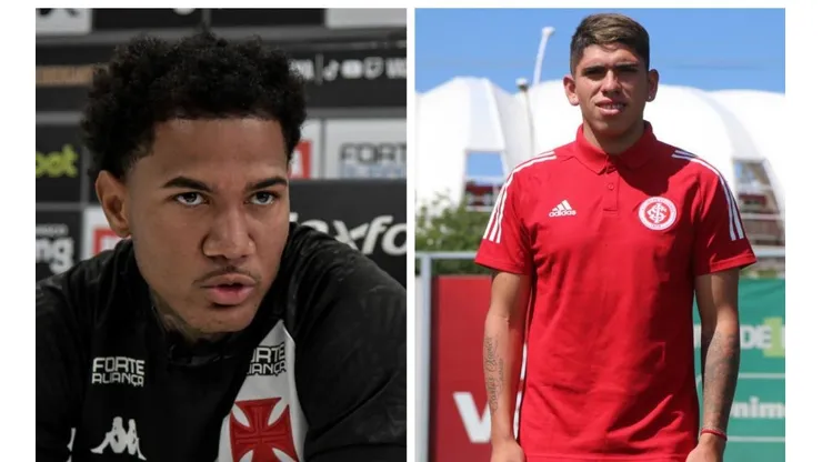 Foto Zé Gabriel: Thiago Ribeiro/AGIF - Foto Palacios: Ricardo Duarte/Internacional
