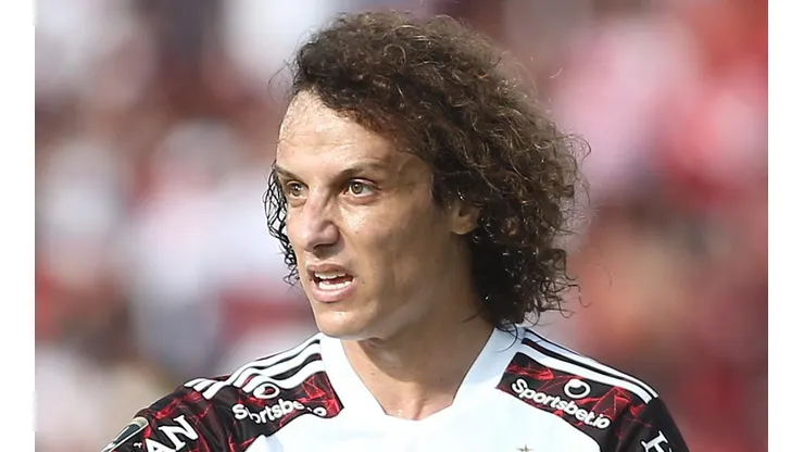 - David Luiz com a camisa do Flamengo