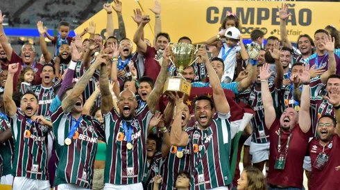 Reprodução. Fluminense segura Flamengo e se consagra campeão do Carioca