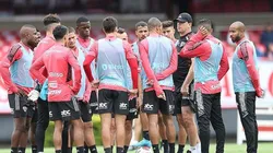 Foto: (Flickr Oficial São Paulo/Rubens Chiri/saopaulofc.net) - Rogério Ceni mesclou o elenco do São Paulo para fazer mistério na escalação que vai enfrentar o Palmeiras