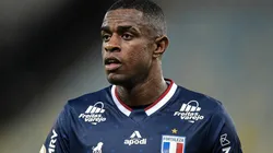 Foto: Thiago Ribeiro/AGIF - Benevenuto: desfalcou o Fortaleza no primeiro jogo da final