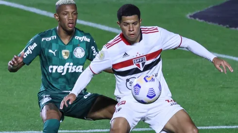 BRASILEIRO A 2021, SAO PAULO X PALMEIRAS