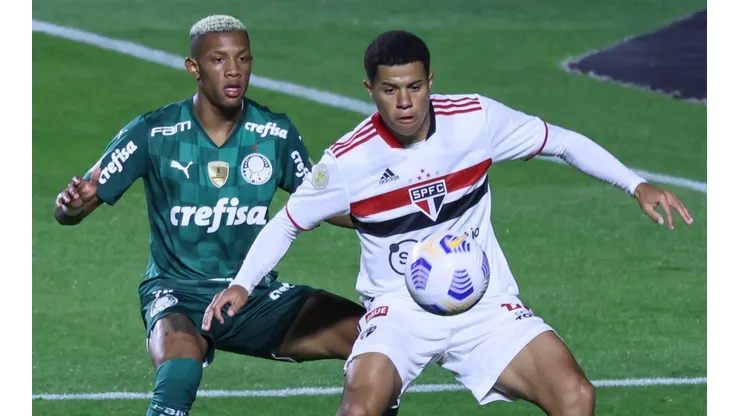 BRASILEIRO A 2021, SAO PAULO X PALMEIRAS