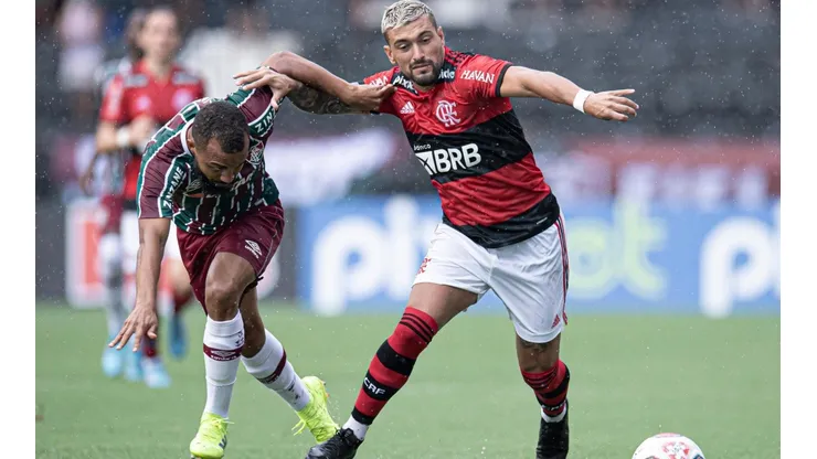 Jorge Rodrigues/AGIF/ Flamengo x Fluminense: Quem leva a melhor nos últimos confrontos de disputa por títulos.