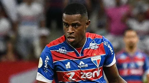 Foto: (Kely Pereira/AGIF) - Marcelo Benevenuto não quer 'tirar o pé' para ajudar o Fortaleza na decisão do Nordestão