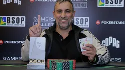 Marcelo Mesqueu venceu o DeepStack Turbo (Foto: BSOP)