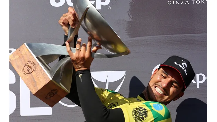 Sean M. Haffey/Getty Images - Gabriel Medina ainda sonha com o tetra