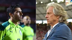 Foto: Marcello Zambrana/AGIF / Thiago Ribeiro/AGIF | Abel e Jorge Jesus entraram para a história do futebol brasileiro