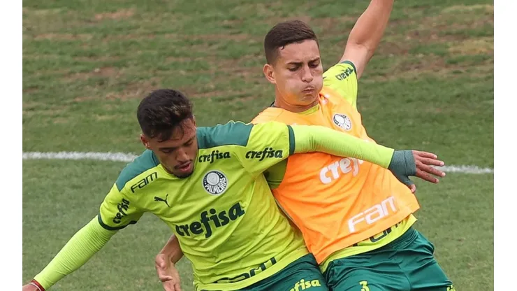 Foto: Cesar Greco - Renan (à dir) está no radar do Coritiba, informa o UOL Esporte