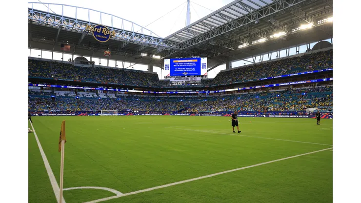 Estádio da final da Copa América. (Foto de Buda Mendes/Getty Images)