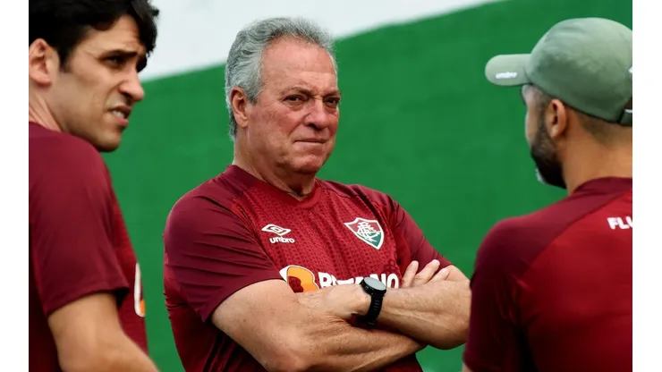 FOTO: MAILSON SANTANA/FLUMINENSE FC/DIVULGAÇÃO - A comissão de Abel Braga optou por mexer no time titular do Flu para a final do Estadual