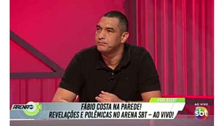 Foto: Youtube/ Arena | Fabio Costa colocou a direção do Palmeiras como um dos reponsáveis pela evolução do Clube
