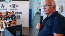 Foto: Lucas Uebel/Grêmio/Divulgação - Bolzan: presidente segue adotando política de valorizar os jovens talentos do Clube