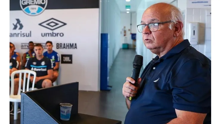 Foto: Lucas Uebel/Grêmio/Divulgação - Bolzan: presidente segue adotando política de valorizar os jovens talentos do Clube