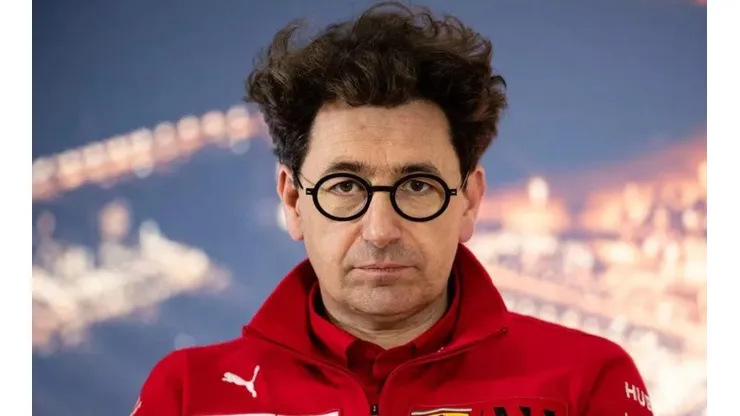 Foto: Getty Images - Mattia Binotto, chefe de equipe da Ferrari