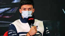 Getty Images / Red Bull Content Pool/ Pierre Gasly em entrevista.