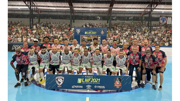 Foto: LNF - O Cascavel é o atual campeão da LNF.
