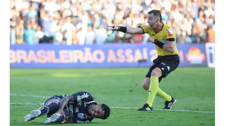 (Foto: Fernanda Luz/AGIF) BRASILEIRO A 2021 - SANTOS X PALMEIRAS