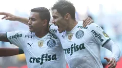 Foto: Cesar Greco - Abel Ferreira admitiu, à TV Palmeiras, que foi Dudu (à esq.) quem teve participação decisiva em sua renovação