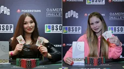 Daria e Juliana conseguiram bons resultados no BSOP (Foto: BSOP)