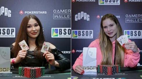 Daria e Juliana conseguiram bons resultados no BSOP (Foto: BSOP)