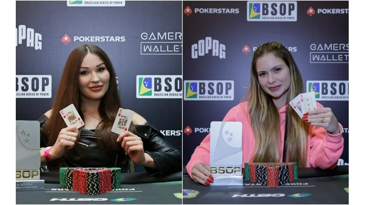 Daria e Juliana conseguiram bons resultados no BSOP (Foto: BSOP)