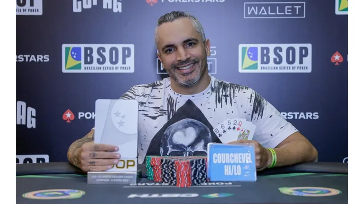 Lúcio Antunes venceu torneio no Brasileirão de poker (Foto: BSOP)